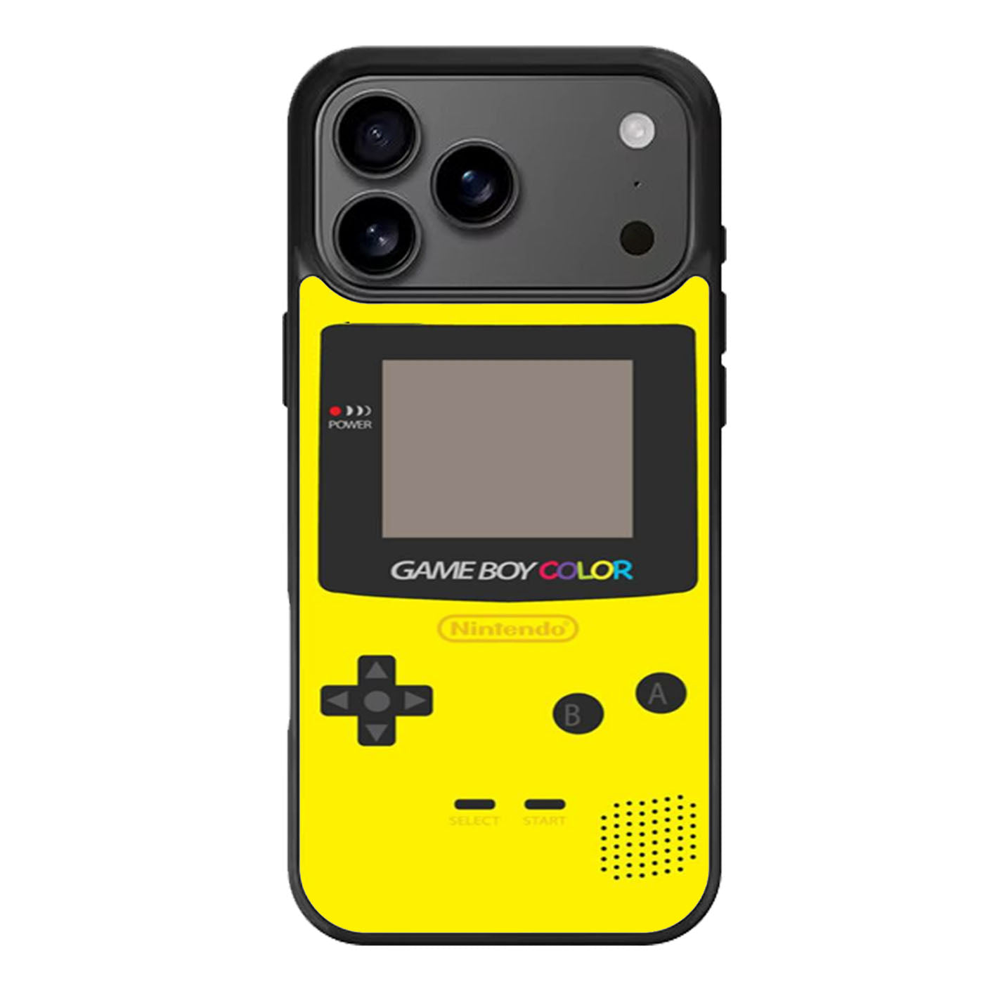 Gameboy Yellow Color iPhone 17 Pro Max Case