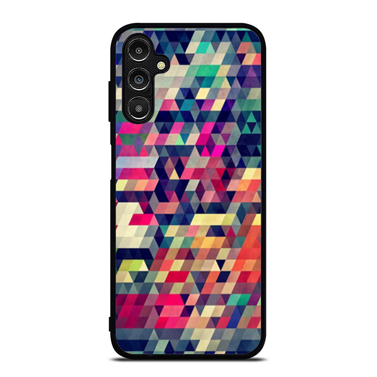 Geometric Colorful Polygonal Art Samsung A16 Case
