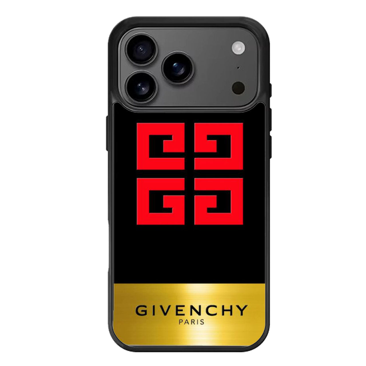 Givenchy Red Gold iPhone 17 Pro Max Case