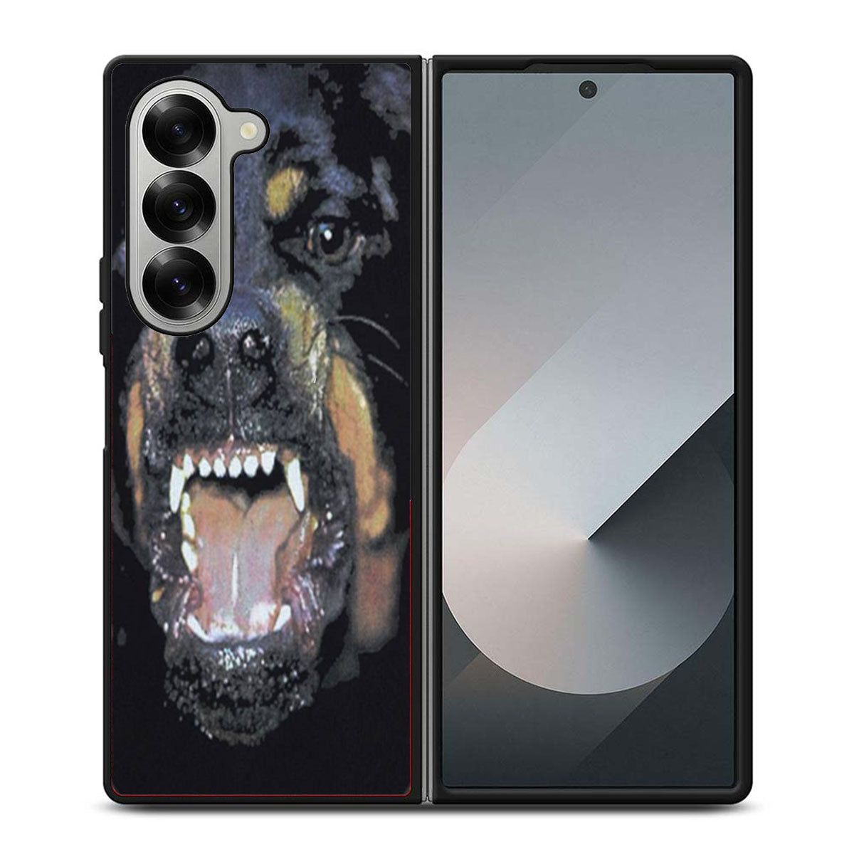 Givenchy Rottweiler Black Samsung Z Fold 6 Case