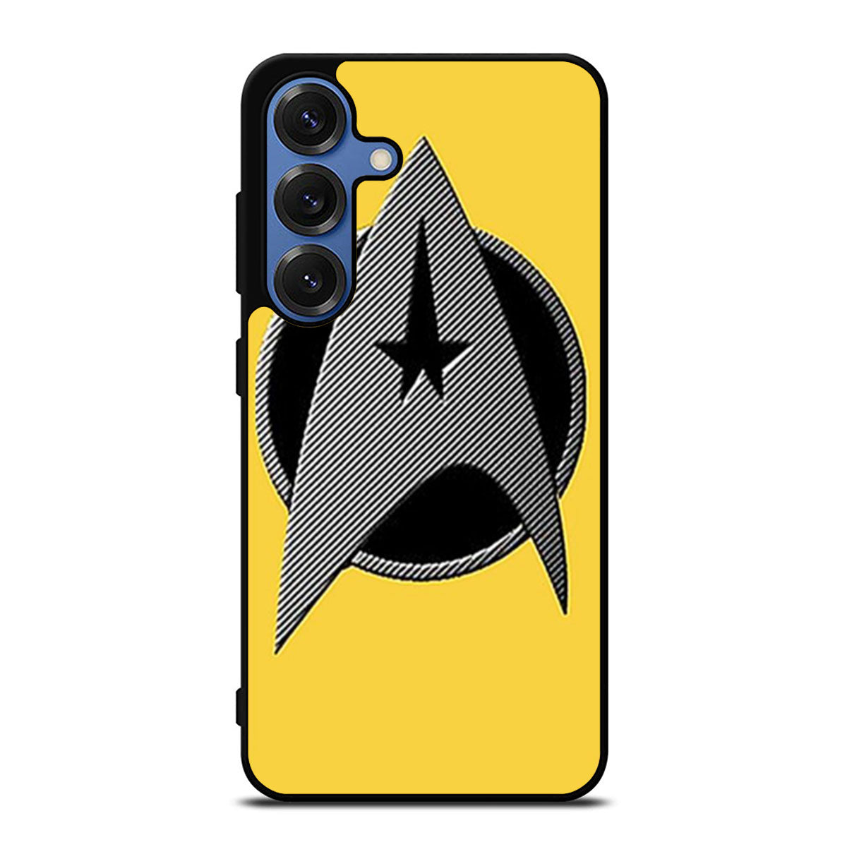 Gold Star Trek Logo Samsung S25 Ultra Case