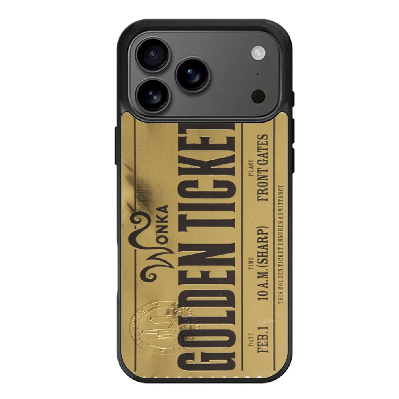 Golden Ticket iPhone 17 Pro Max Case