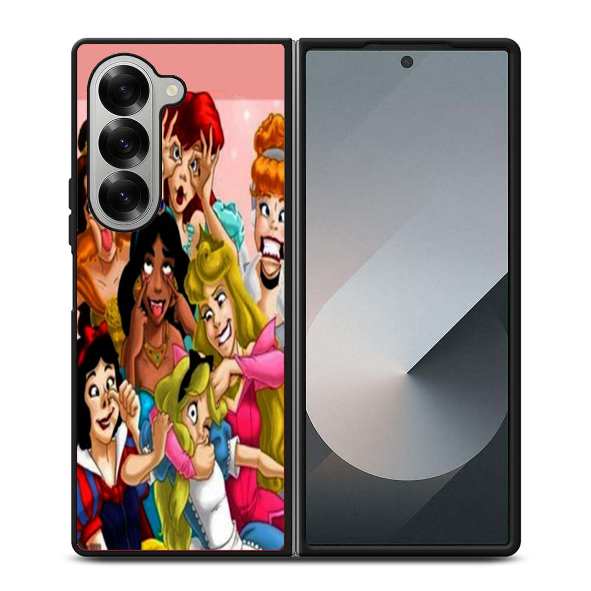 Goofy Disney Princesses Samsung Z Fold 6 Case