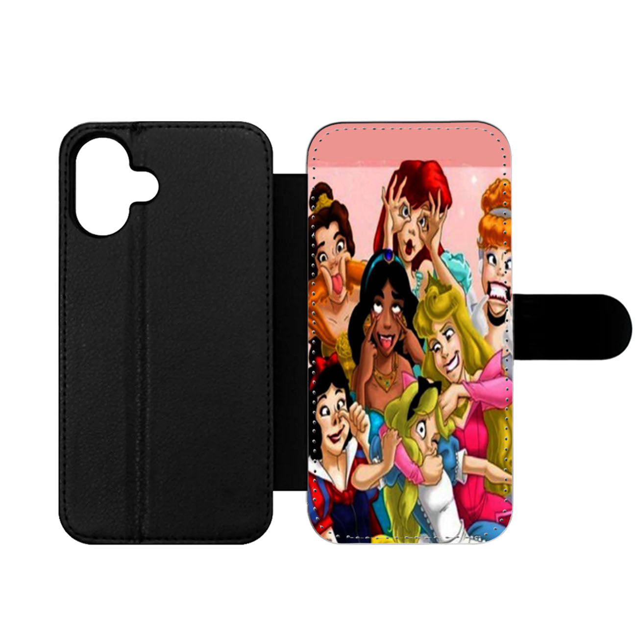 Goofy Disney Princesses Wallet iPhone Case