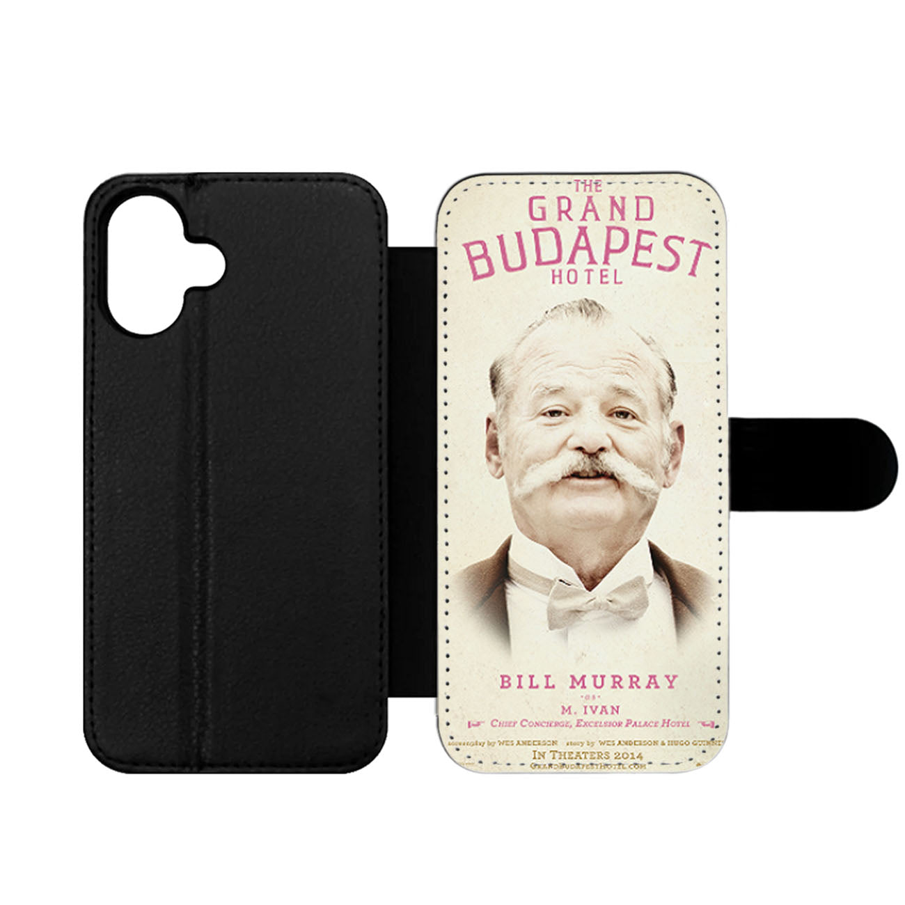 Grand Budapest Hotel Bill Murray Wallet iPhone Case
