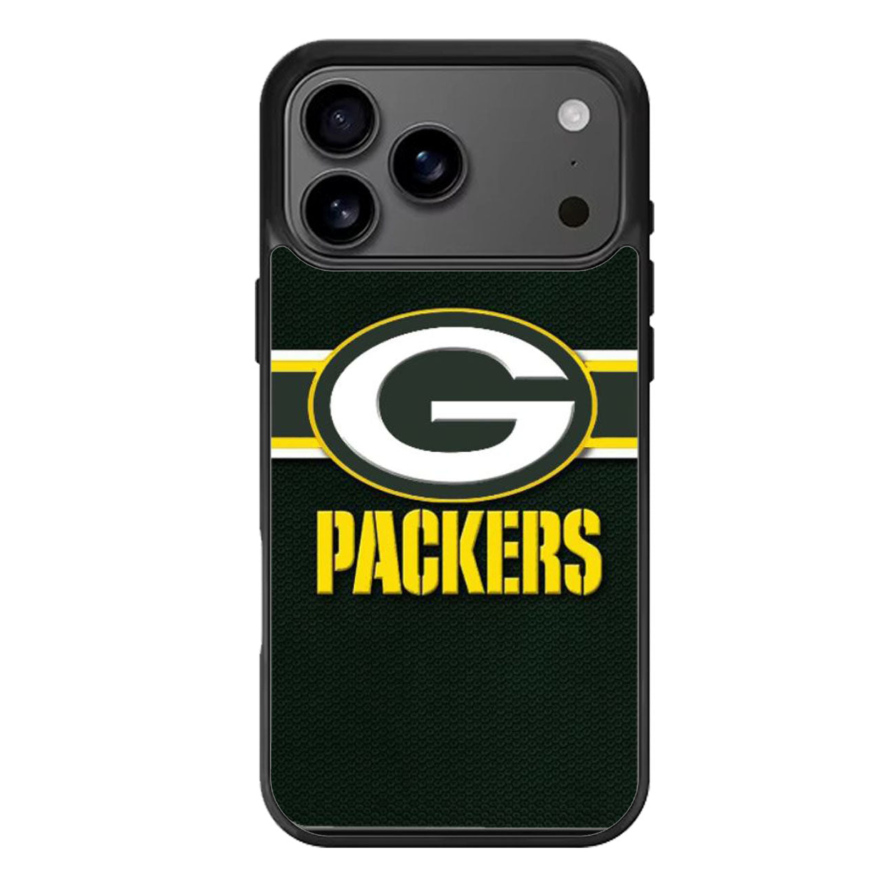 Green Bay Packers Black iPhone 17 Pro Max Case