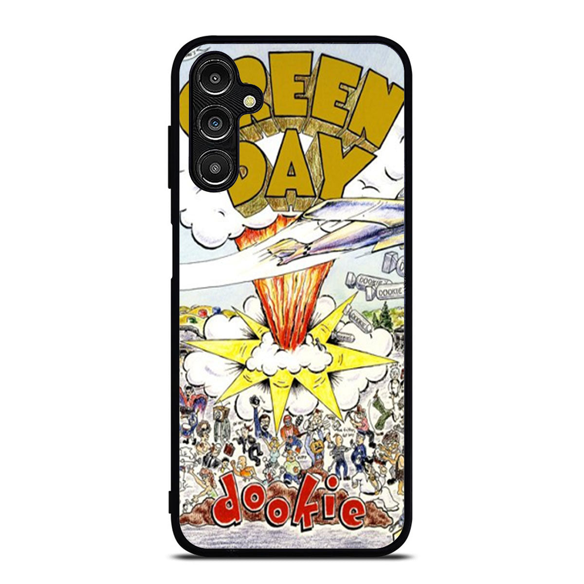 Green Day Dookie Album Animation Samsung A16 Case