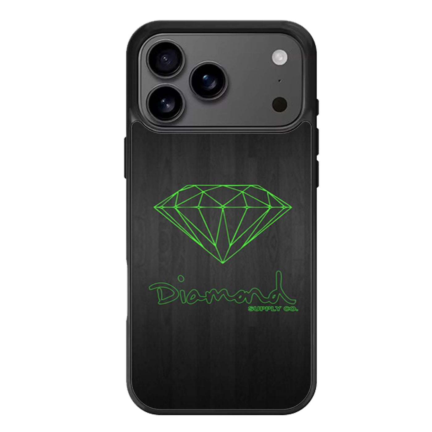 Green Diamond Supply Co Dark Wood iPhone 17 Pro Max Case