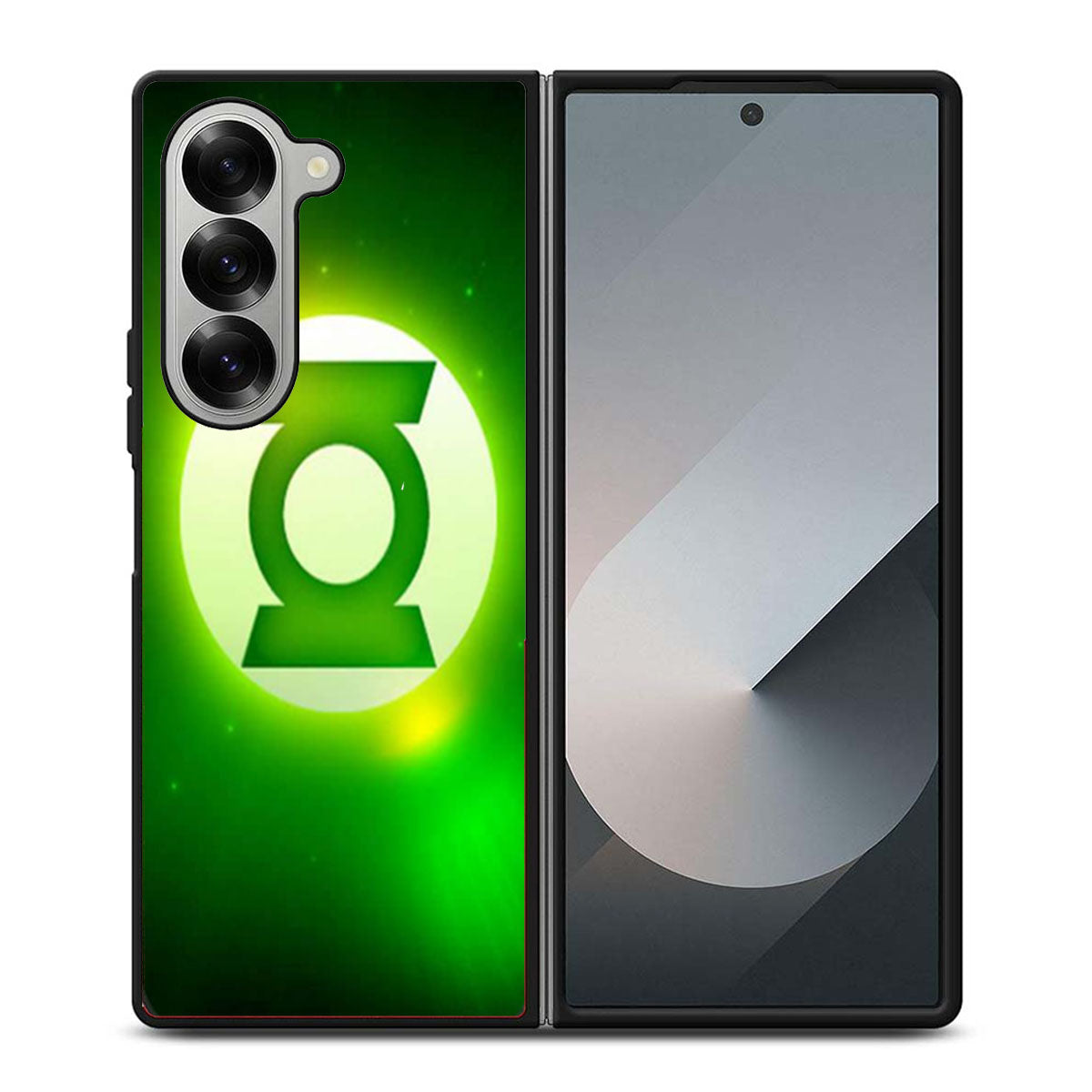 Green Lantern Ring Logo Samsung Z Fold 6 Case