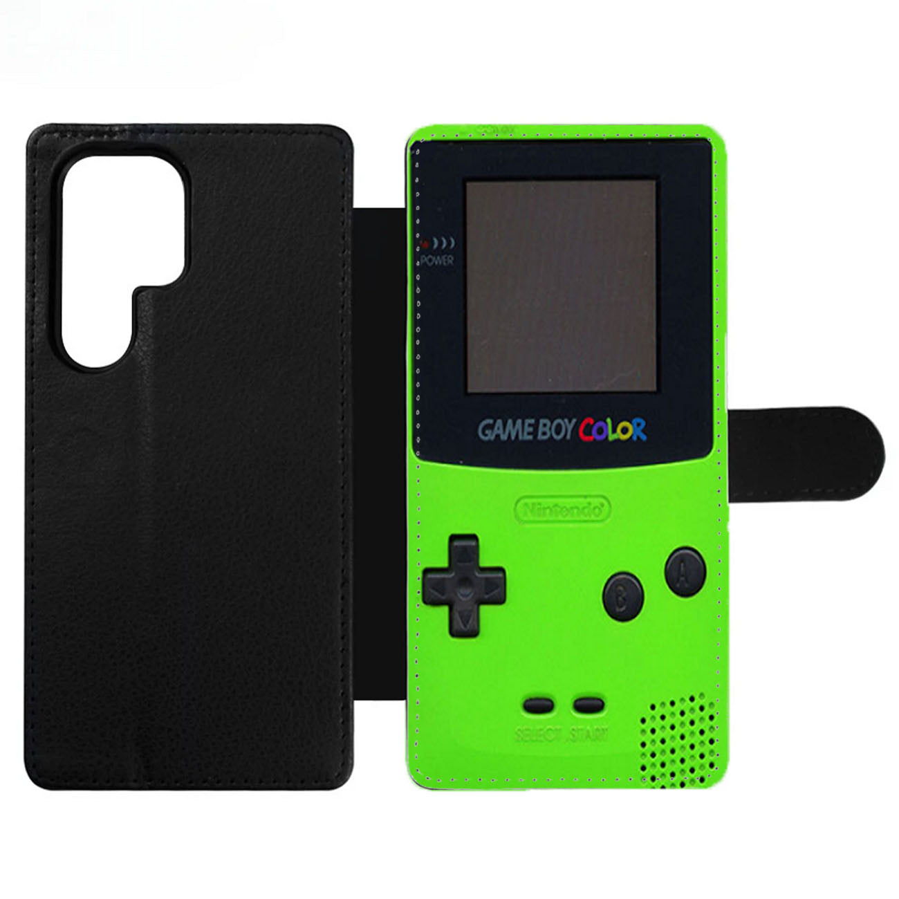 Green Nintendo Game Boy Color Wallet Samsung Case