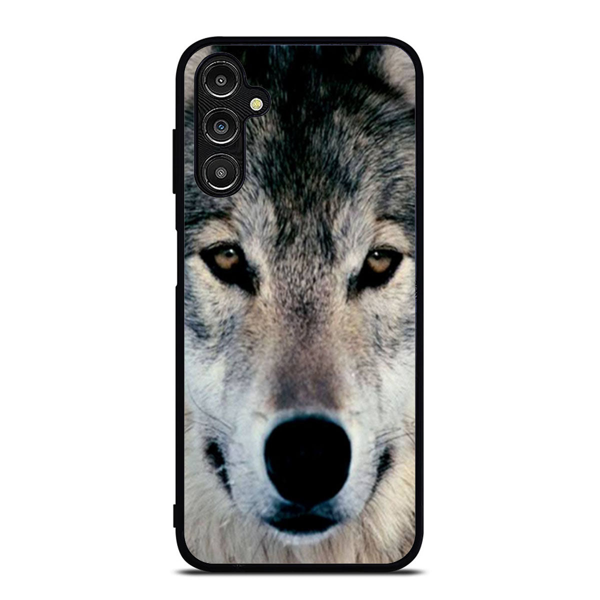 Grey Wolf Face Samsung A16 Case