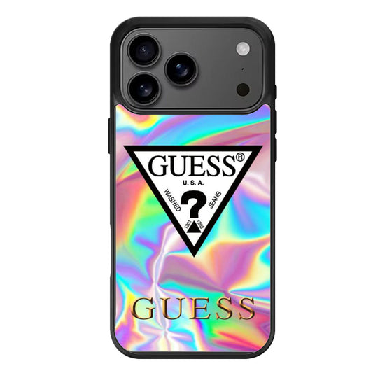 Guess Holographic iPhone 17 Pro Max Case