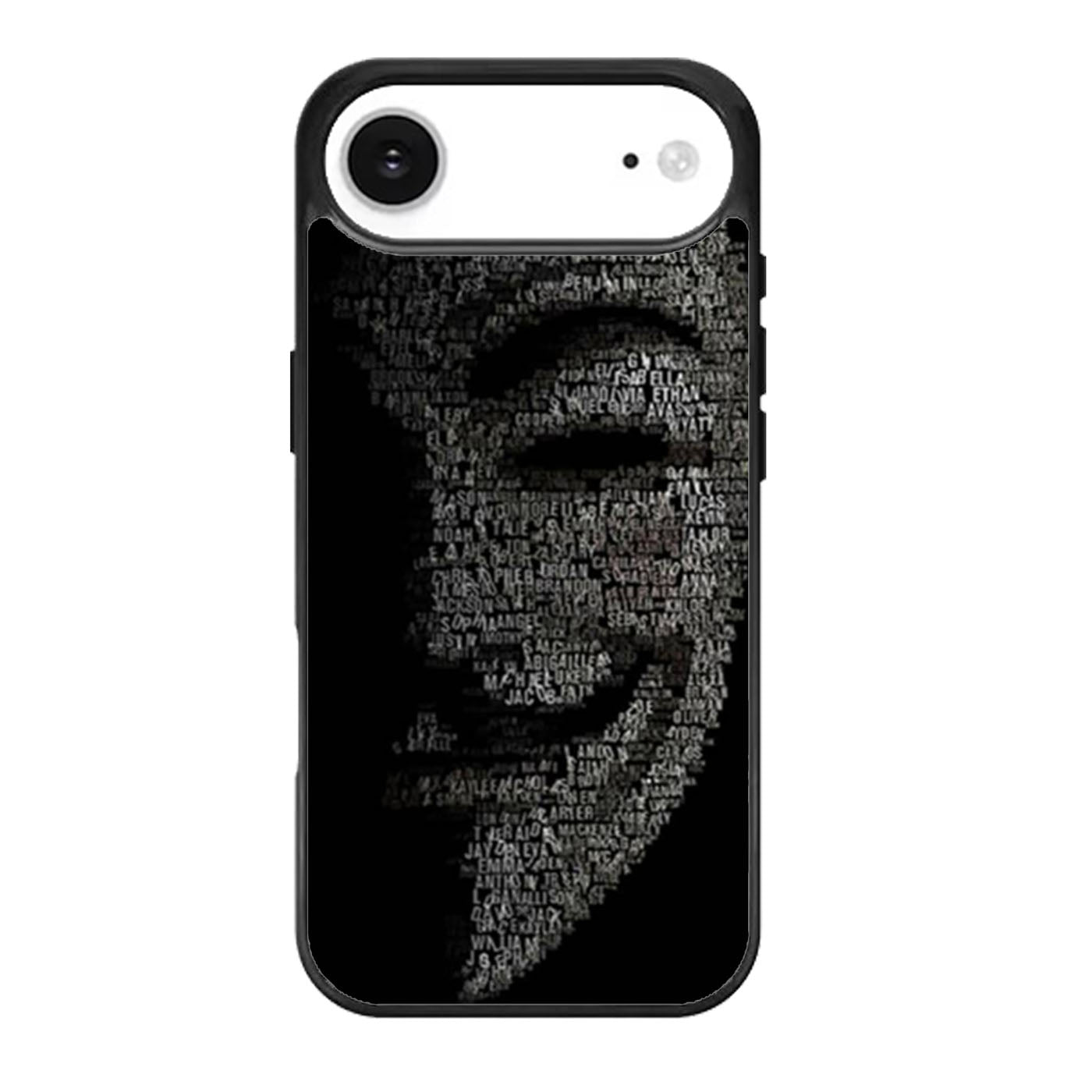 Guy Fawkes Mask Wording Art iPhone Air Case
