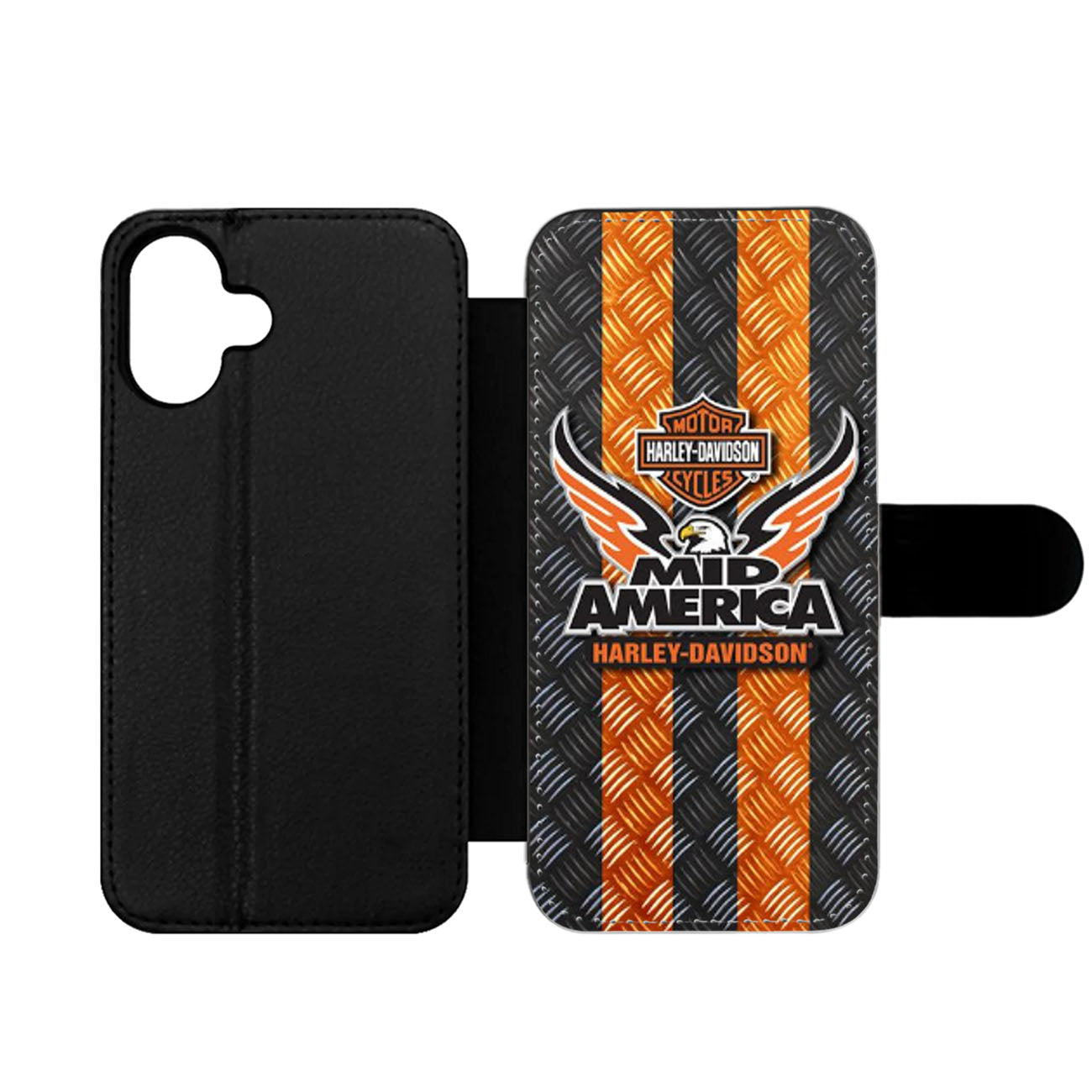 HARLEY DAVIDSON MID AMERICA Wallet iPhone Case