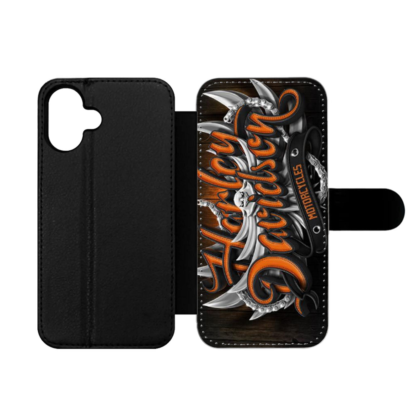 HARLEY DAVIDSON MOTORCYCLES LOGO Wallet iPhone Case