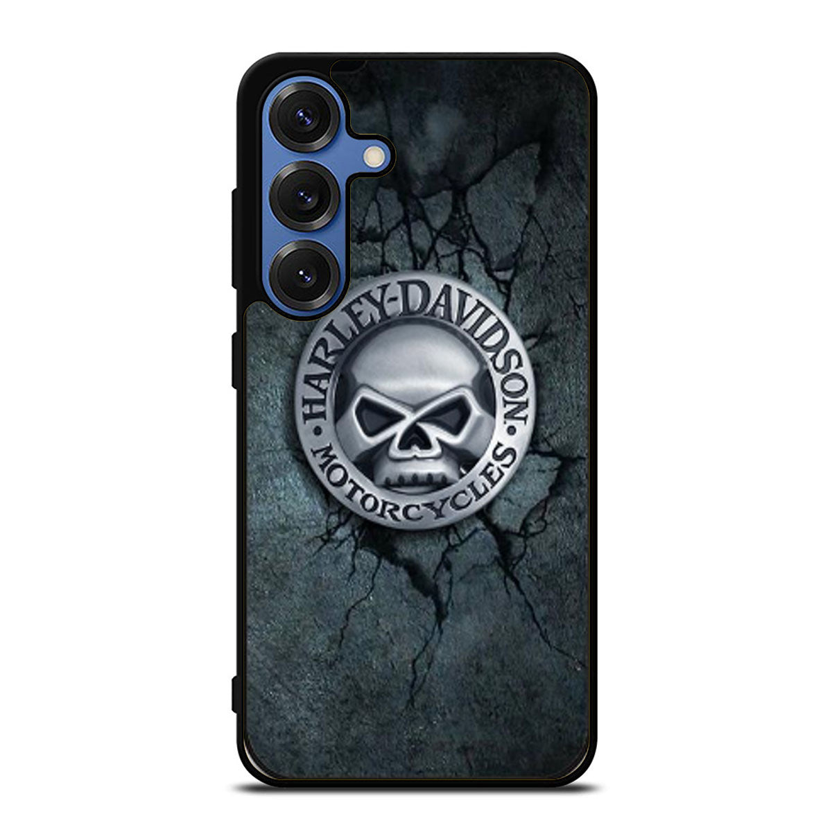 HARLEY DAVIDSON MOTORCYCLE SKULL Samsung S25 Ultra Case