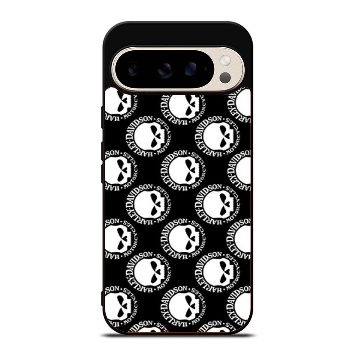 HARLEY DAVIDSON SKULL COLLAGE Google Pixel 9 Pro Case