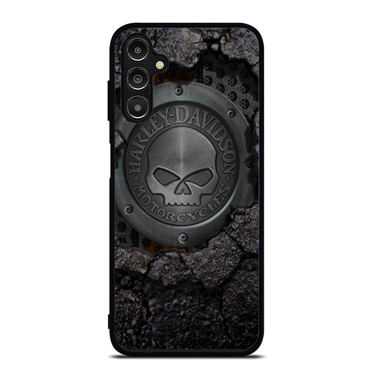 HARLEY DAVIDSON SKULL LOGO Samsung A16 Case