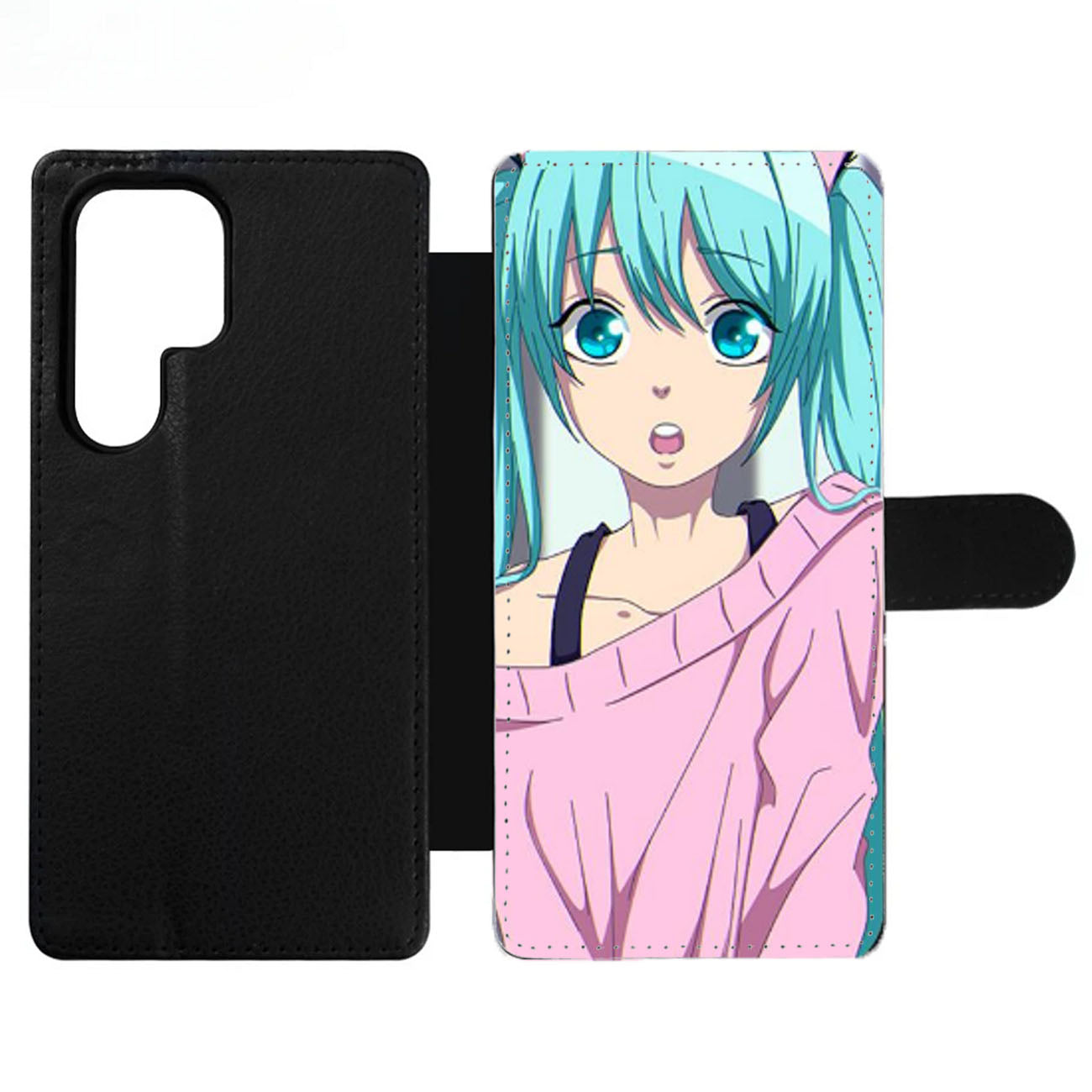 HATSUNE MIKU ANIME Wallet Samsung Case