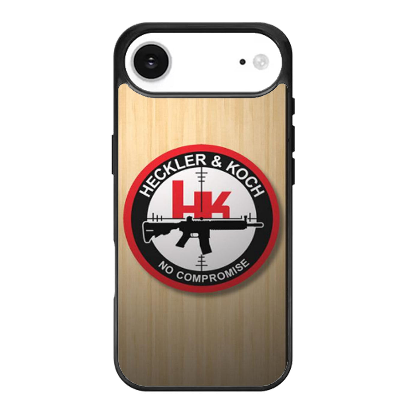 HECKLER AND KOCH WOODEN LOGO iPhone Air Case