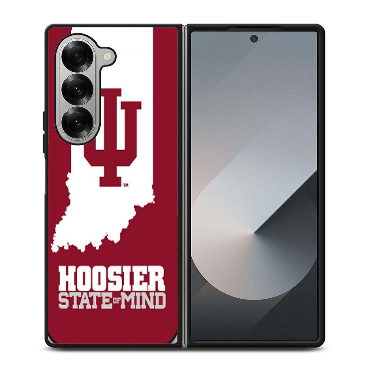 HOOSIER STATE OF MIND INDIANA Samsung Z Fold 6 Case