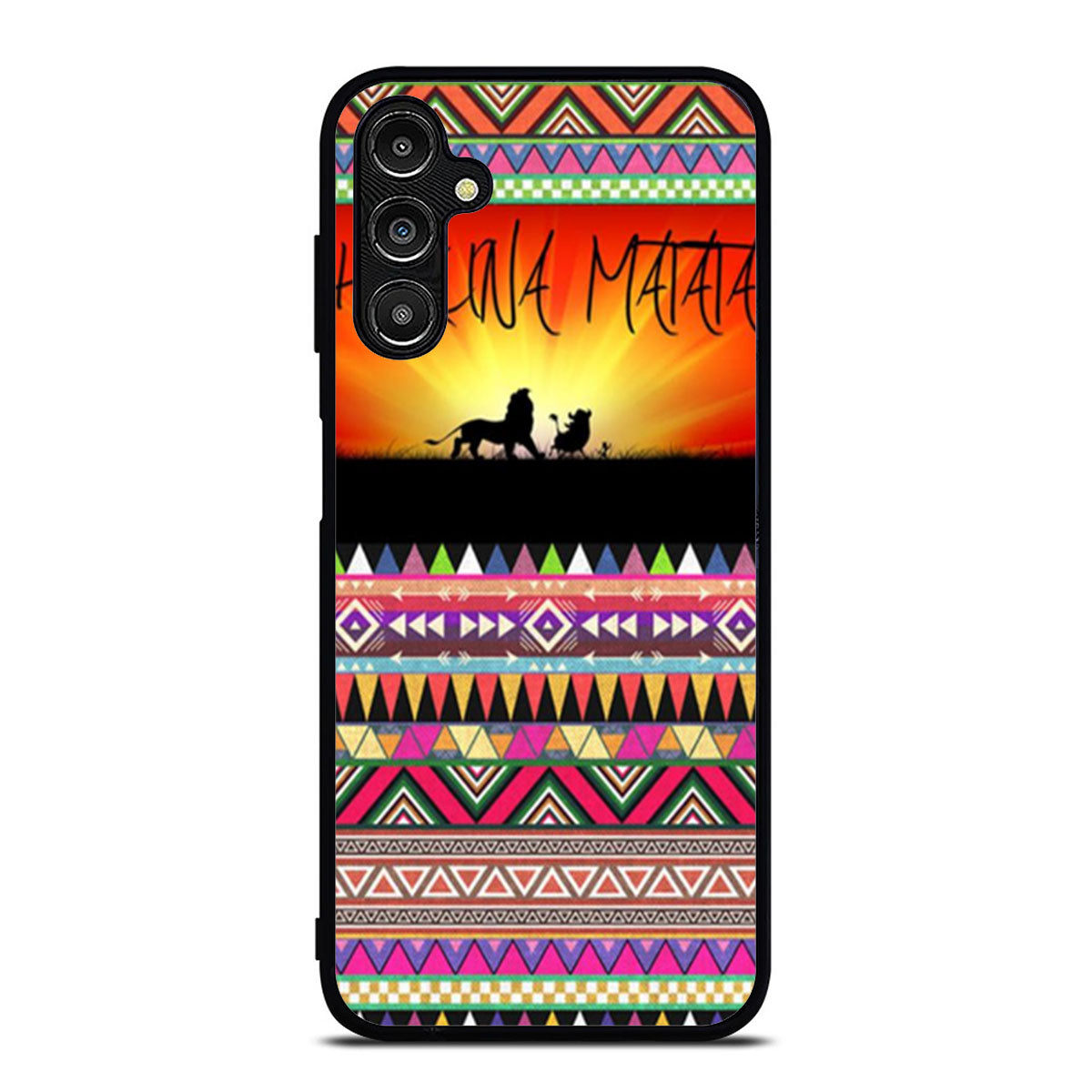 Hakuna Matata Aztec Pattern Two Samsung A16 Case