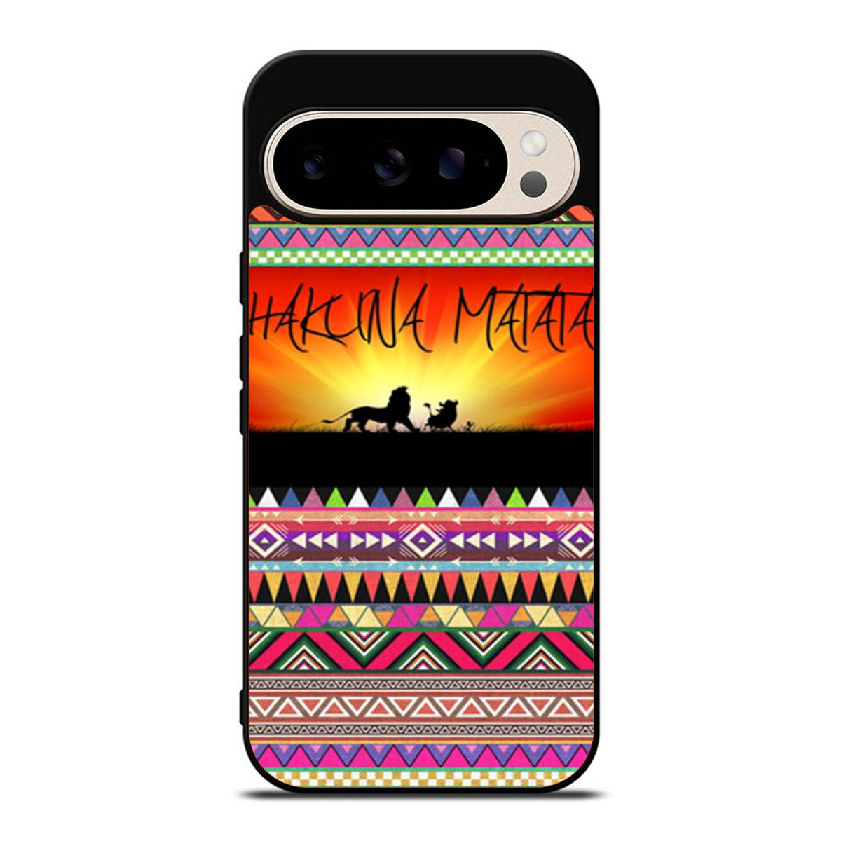Hakuna Matata Aztec Pattern Two Google Pixel 9 Pro Case