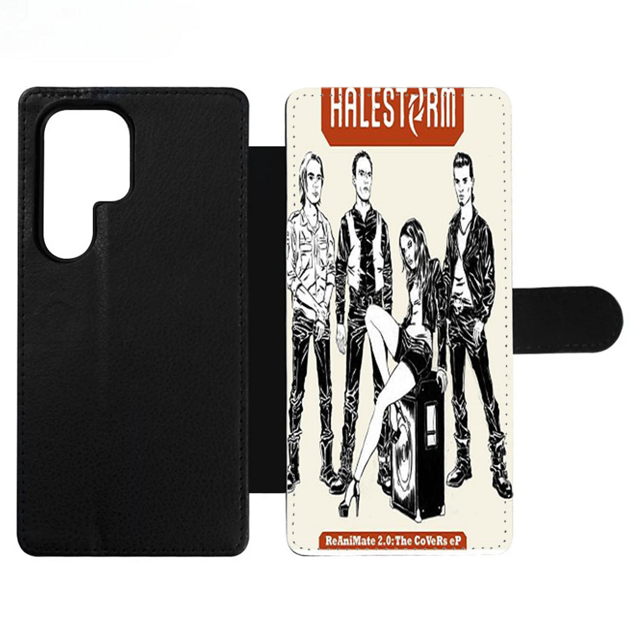 Halestorm Band Cover Album Wallet Samsung Case