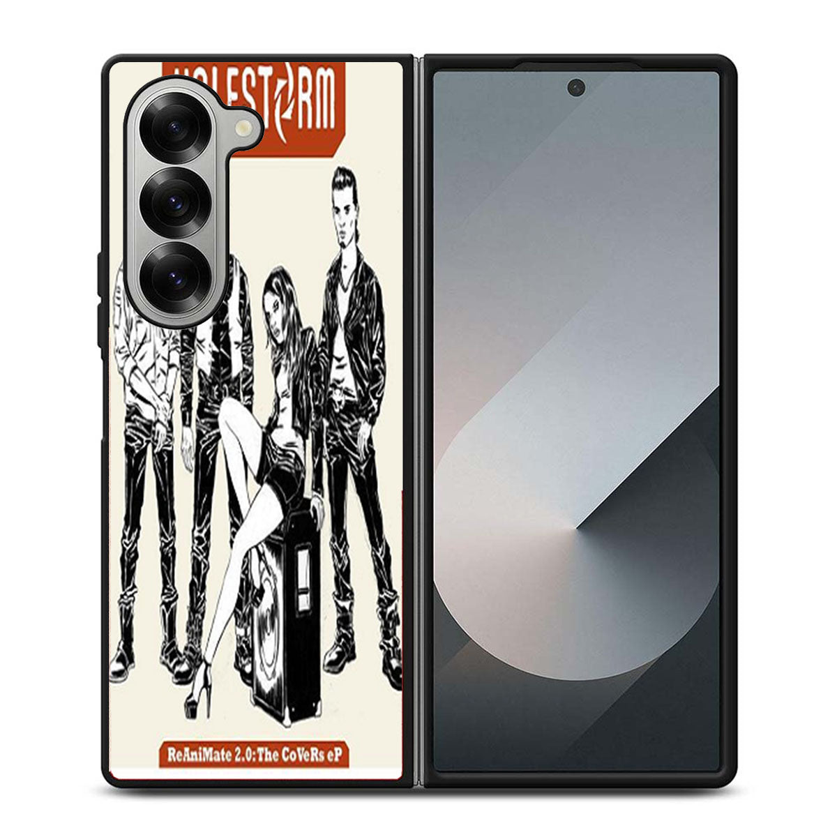 Halestorm Band Cover Album Samsung Z Fold 6 Case