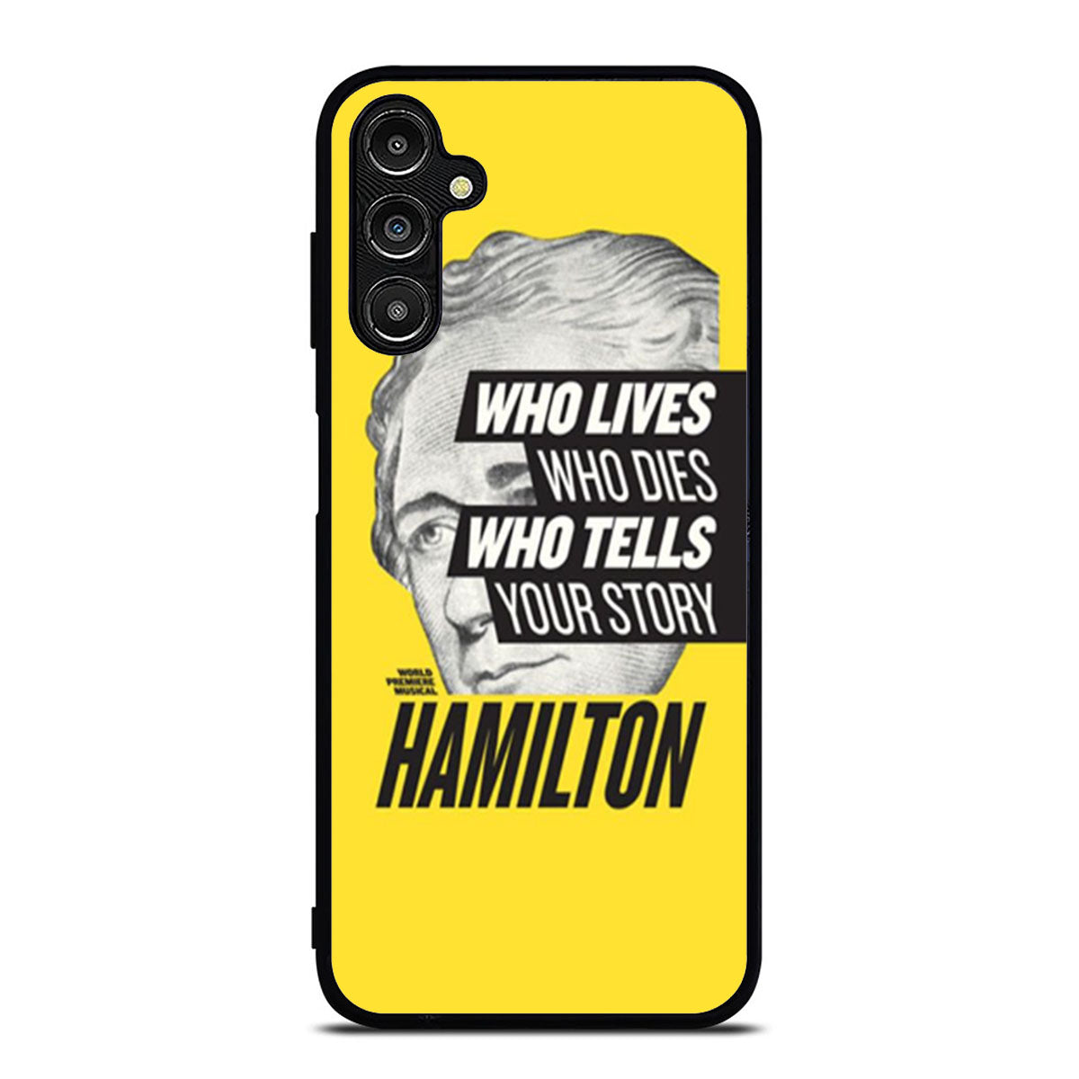 Hamilton Musical Poster Samsung A16 Case