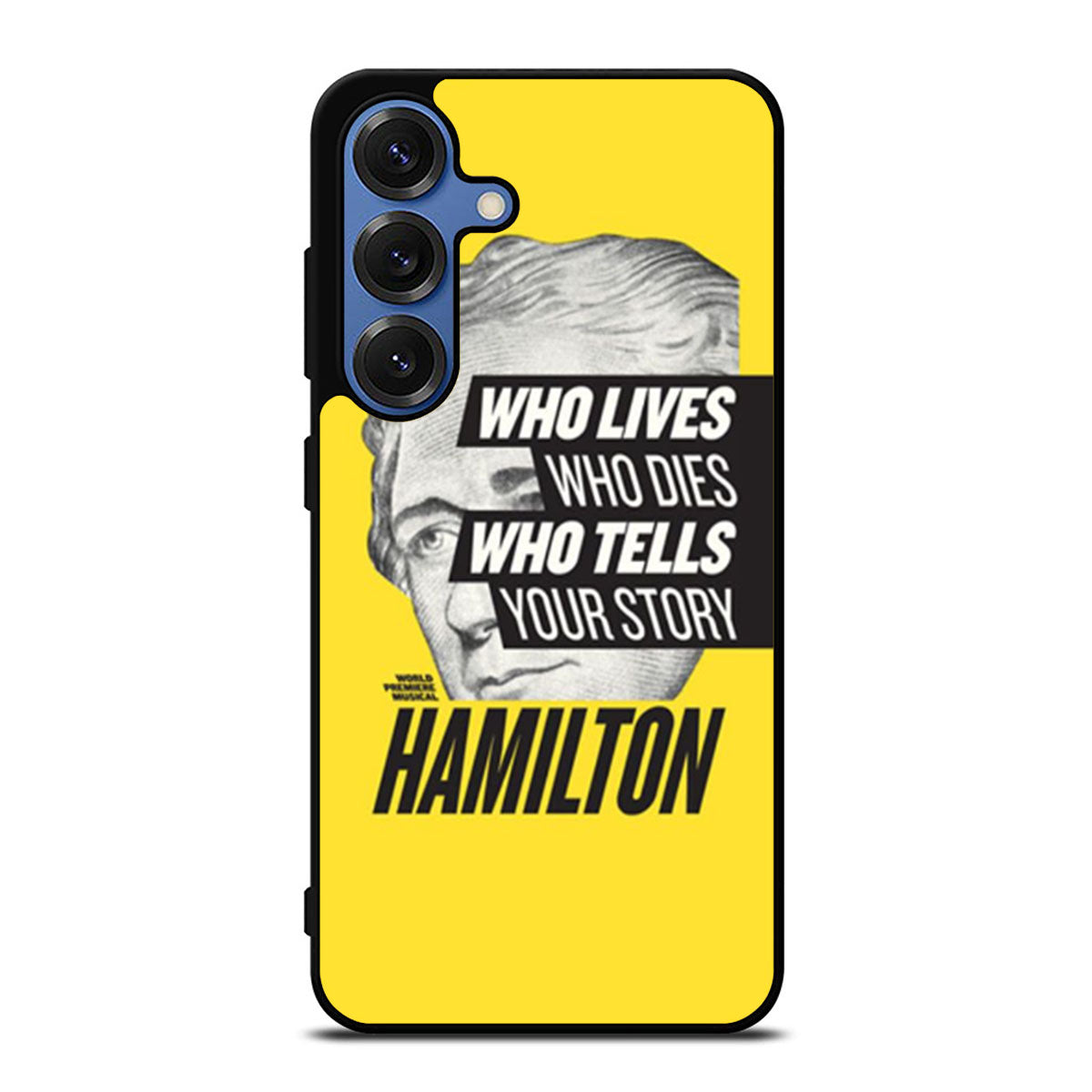 Hamilton Musical Poster Samsung S25 Ultra Case