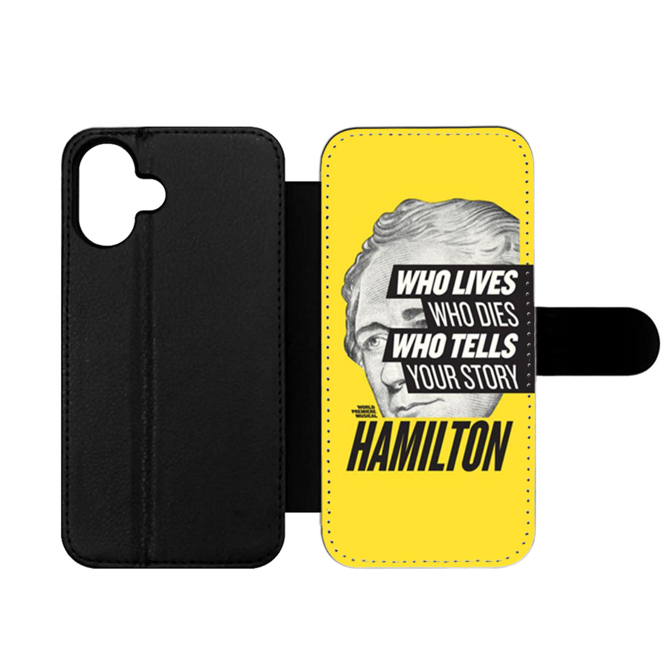 Hamilton Musical Poster Wallet iPhone Case