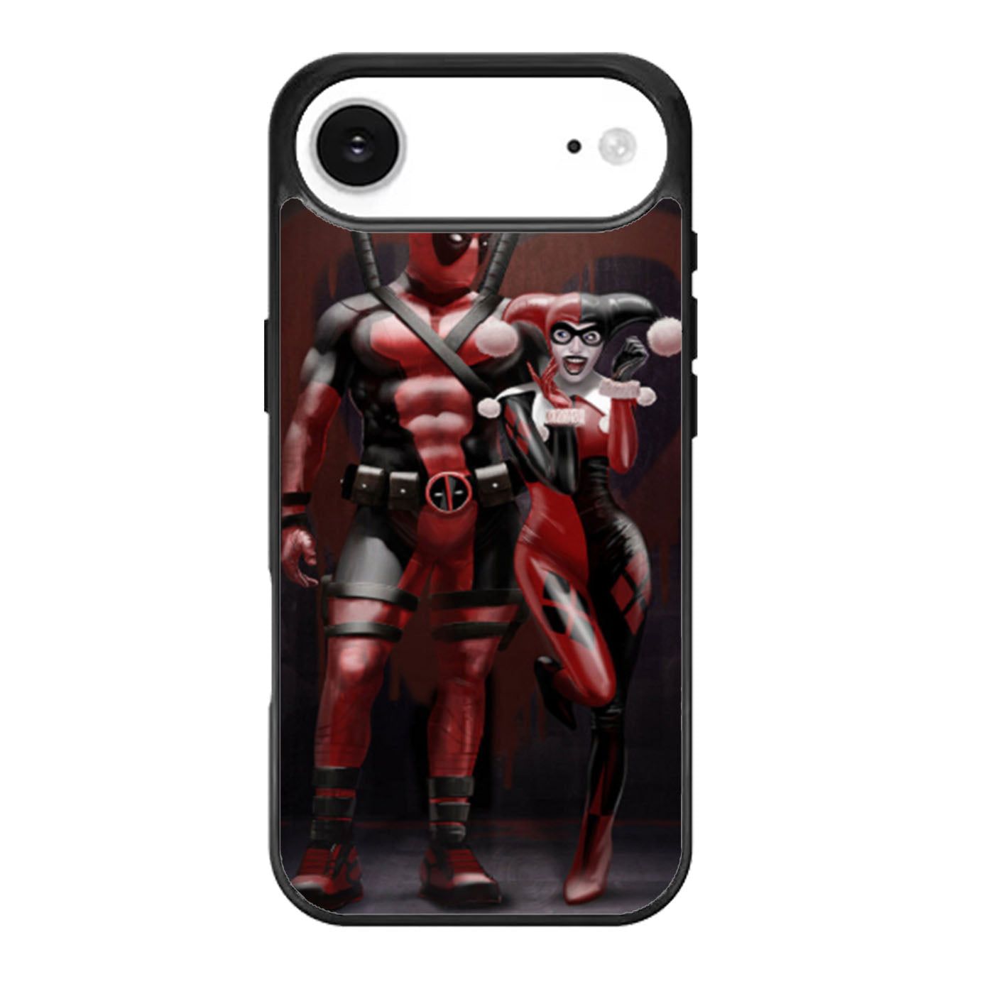 Harley Quinn and Deadpool iPhone Air Case