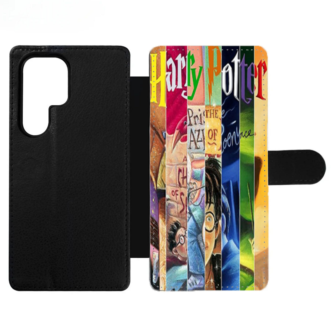 Harry Potter 7 Book Wallet Samsung Case