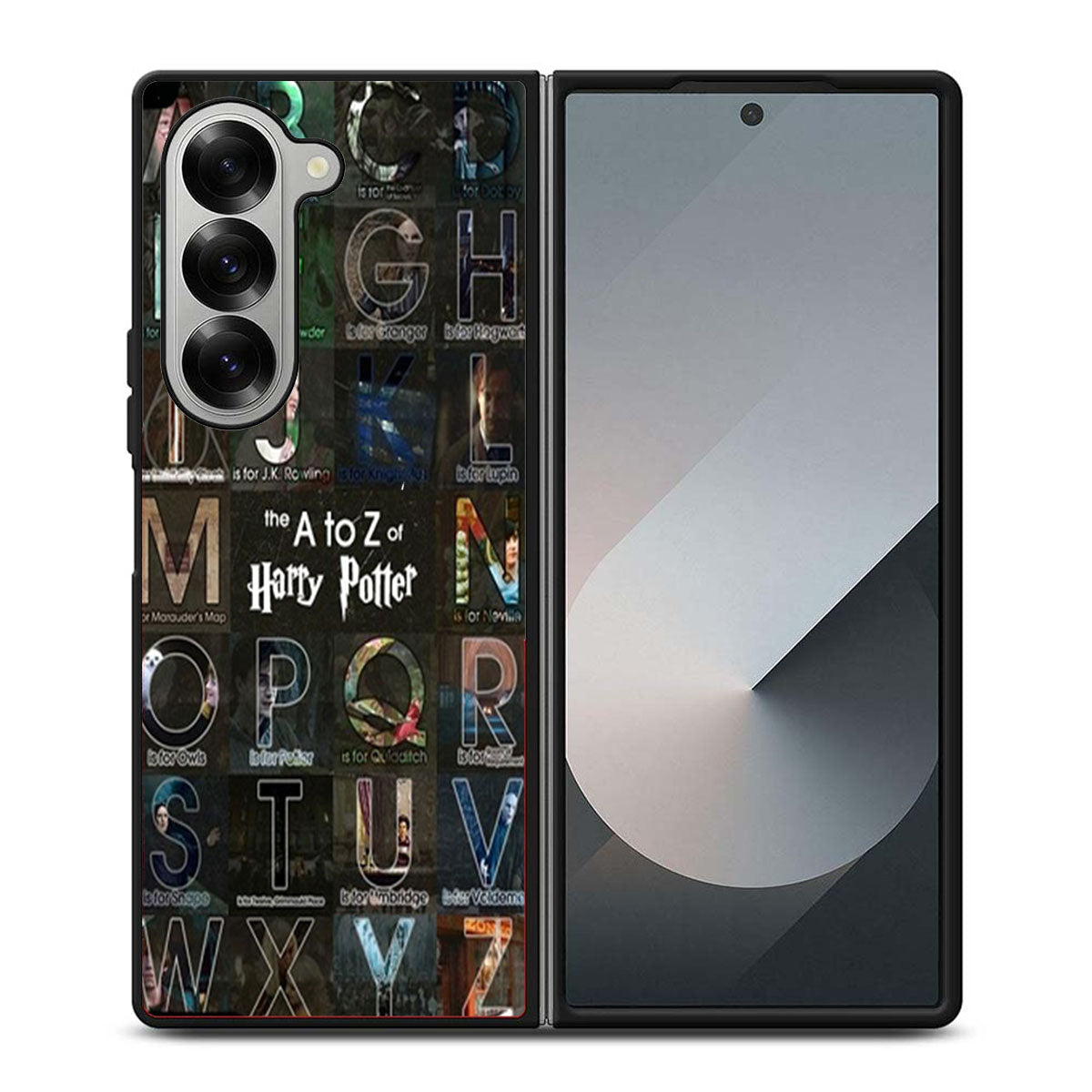 Harry Potter A To Z Samsung Z Fold 6 Case