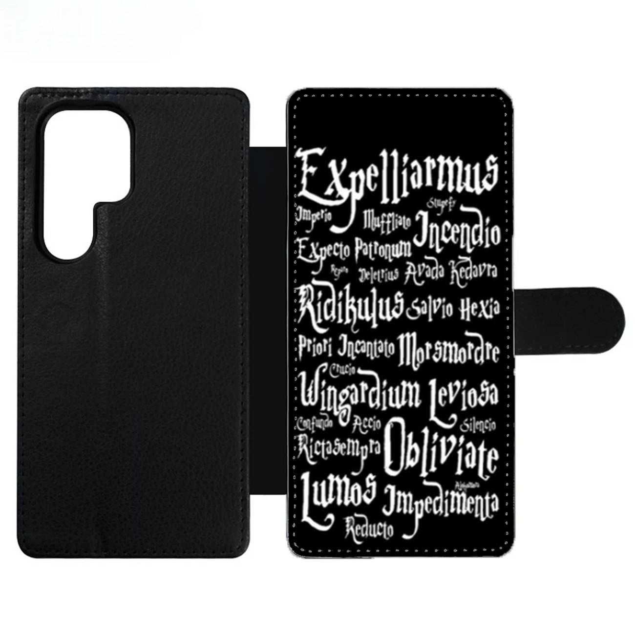 Harry Potter Black Magic Spells Wallet Samsung Case