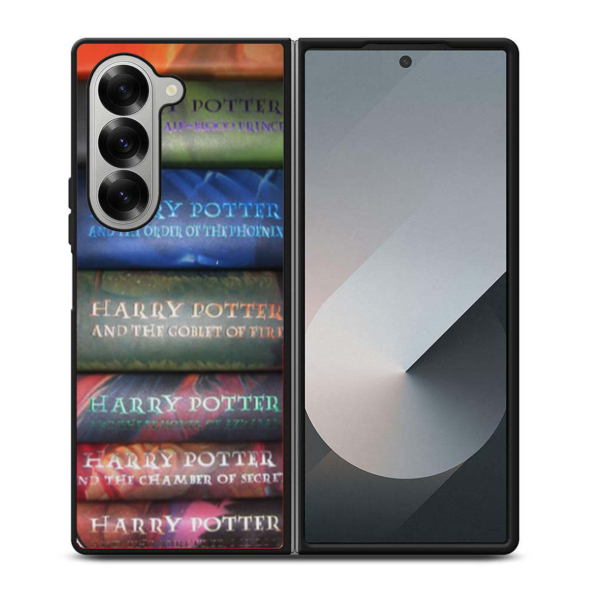 Harry Potter Books Samsung Z Fold 6 Case
