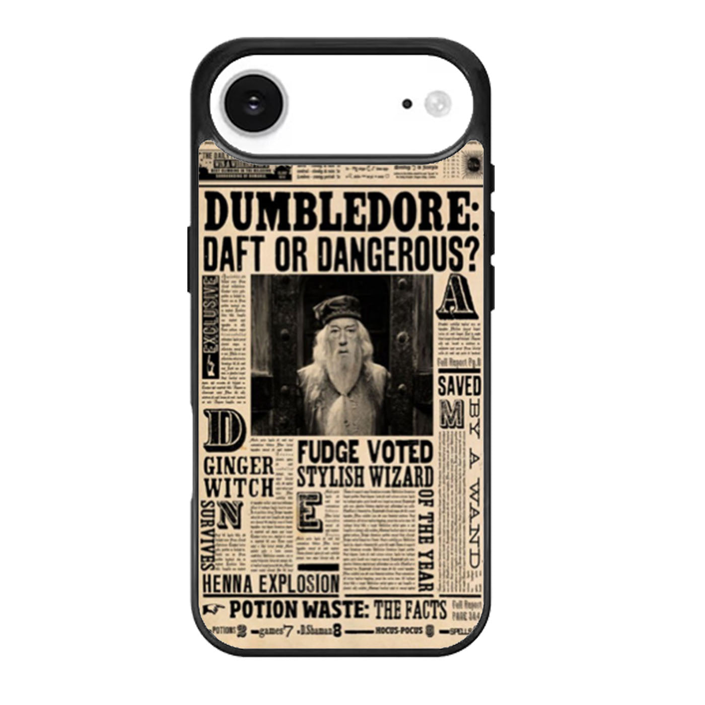 Harry Potter Daily Prophet Dumbledore iPhone Air Case