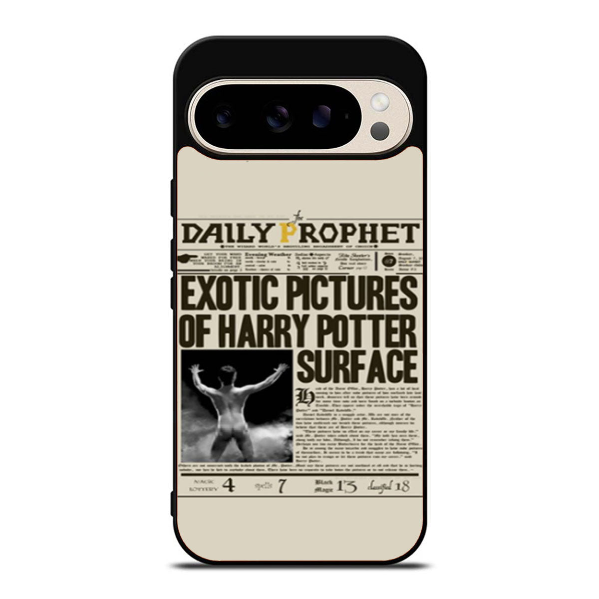 Harry Potter Daily Prophet Exotic Pictures Google Pixel 9 Pro Case