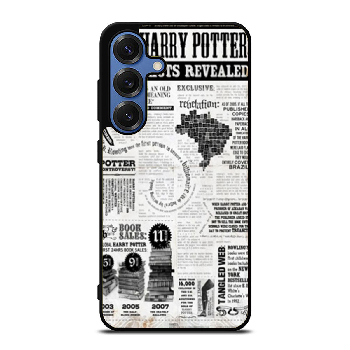 Harry Potter Facts Revealed Samsung S25 Ultra Case