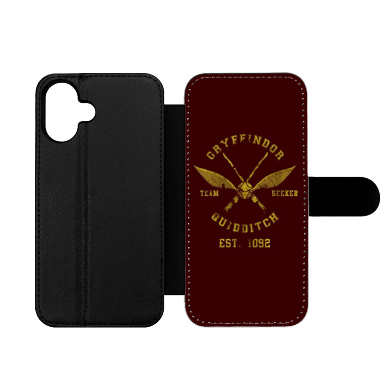 Harry Potter Gryffindor Quidditch Team Captain Wallet iPhone Case