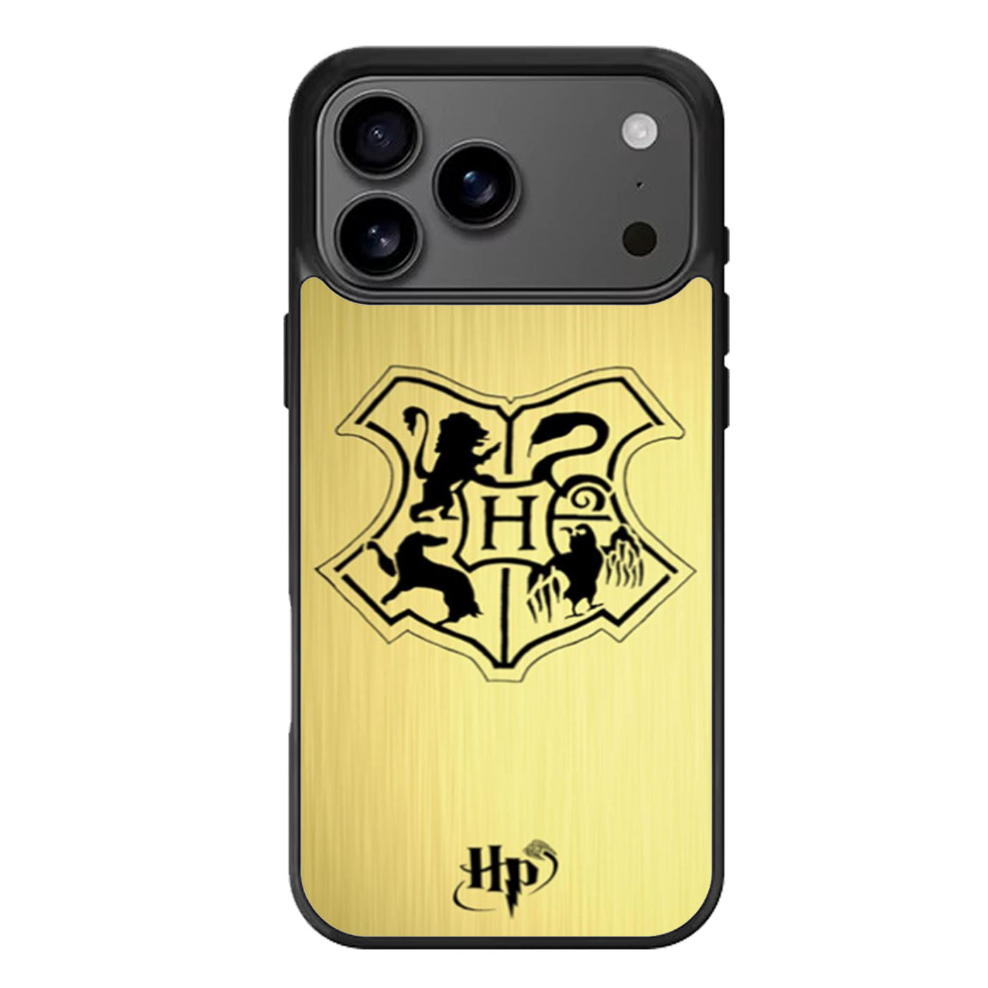 Harry Potter Hogwarts Gold Emblem iPhone 17 Pro Max Case