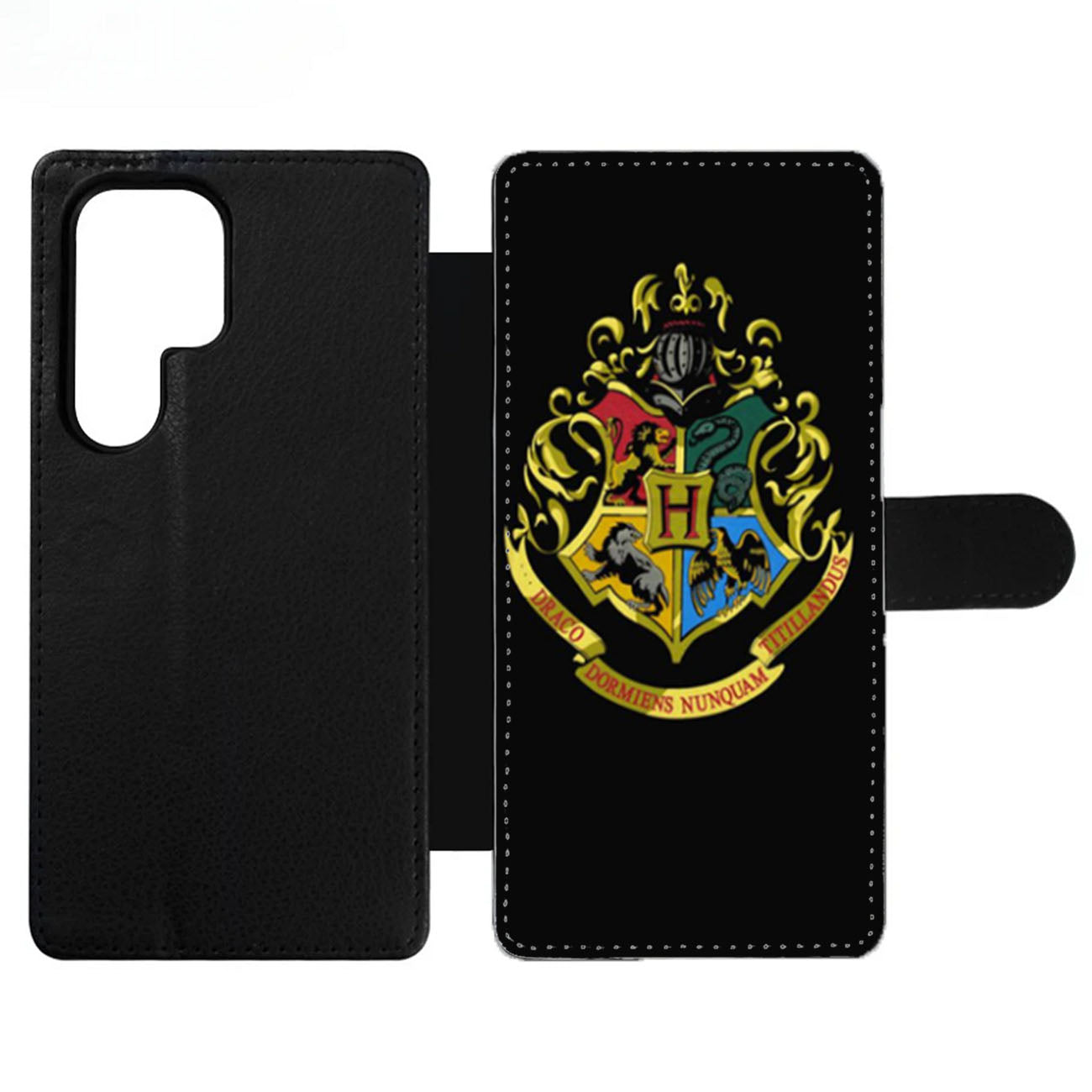 Harry Potter Hogwarts School Two Wallet Samsung Case