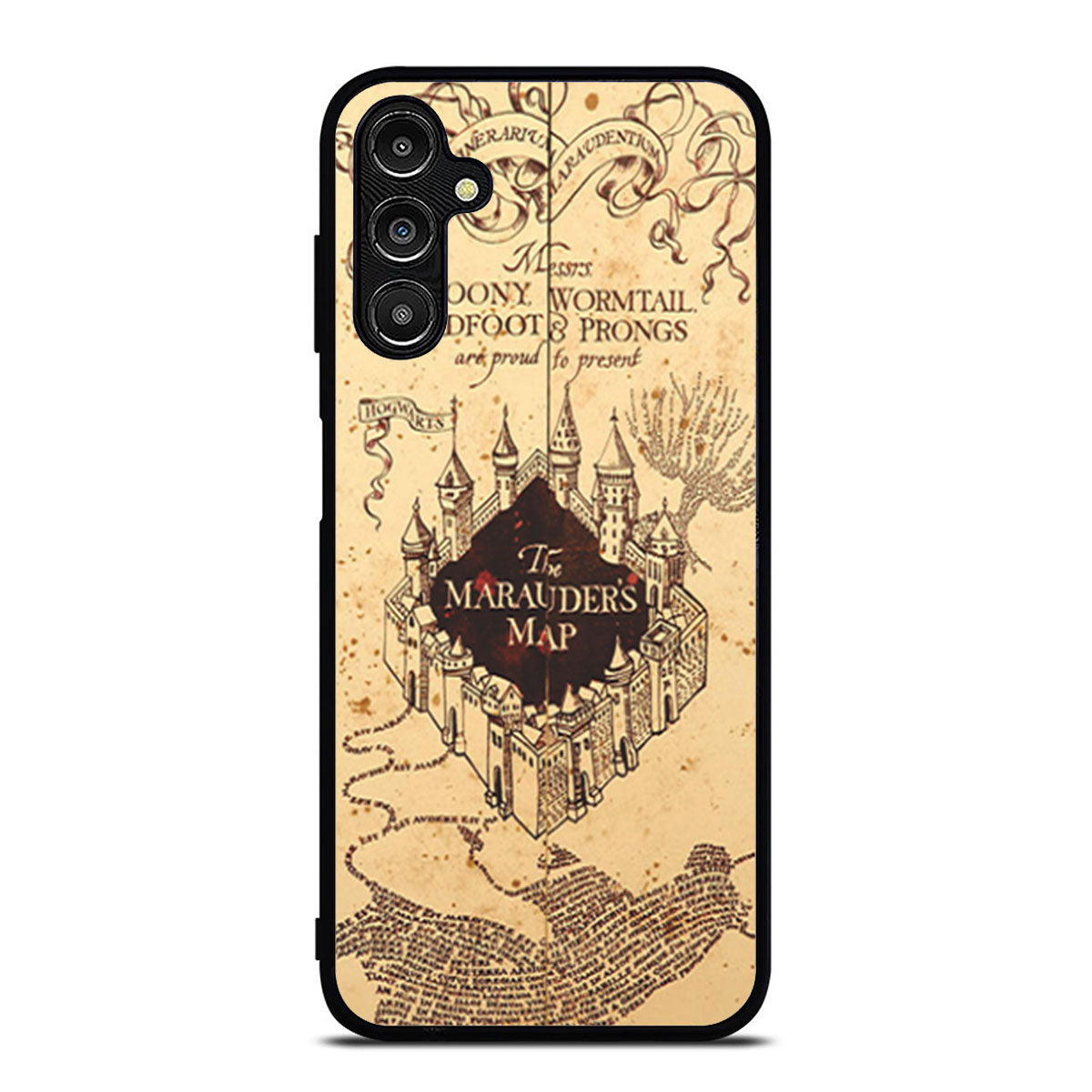 Harry Potter Inspired Marauders Map Samsung A16 Case