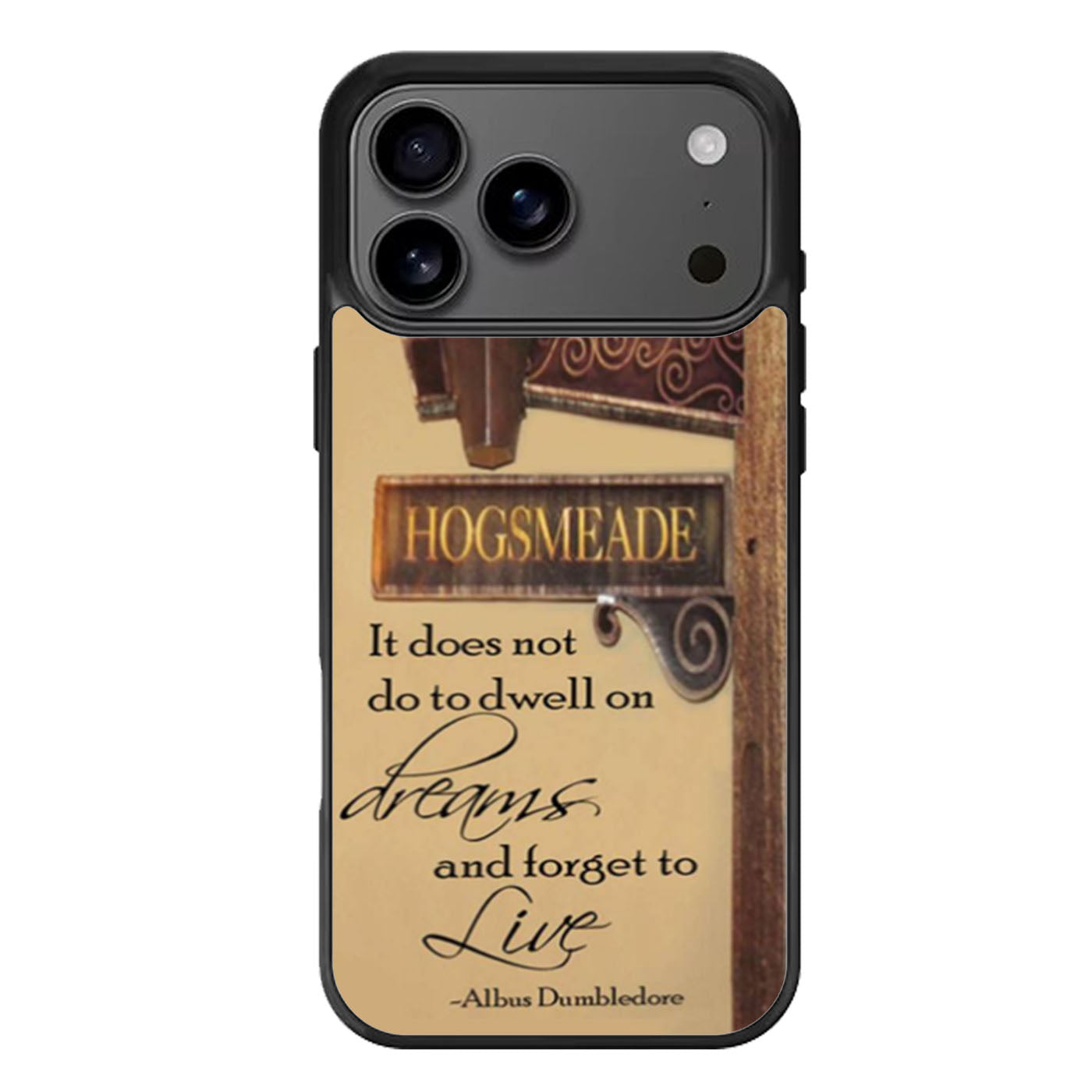 Harry Potter Inspired Quote iPhone 17 Pro Max Case