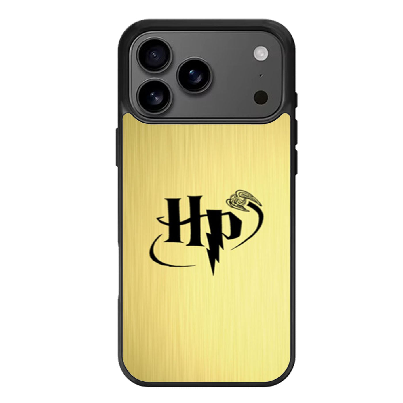 Harry Potter Logo Snitch Gold iPhone 17 Pro Max Case