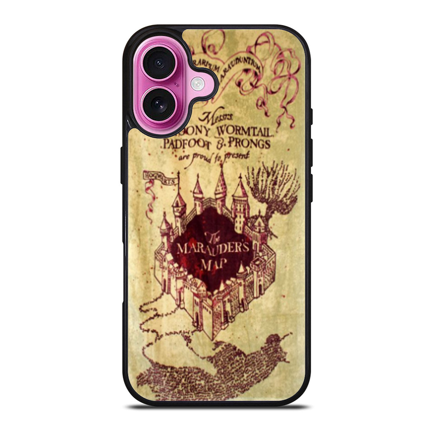 Harry Potter Marauders Map iPhone Case Cover