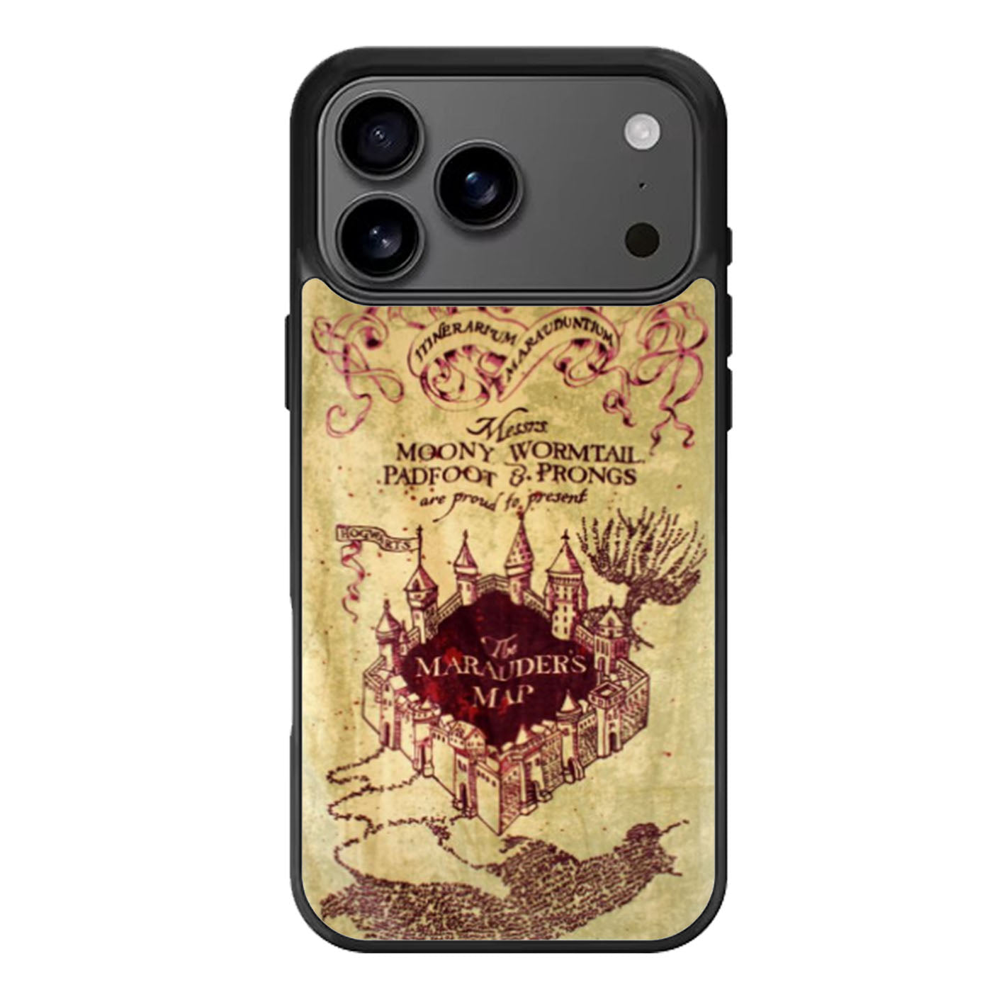 Harry Potter Marauders Map iPhone 17 Pro Max Case