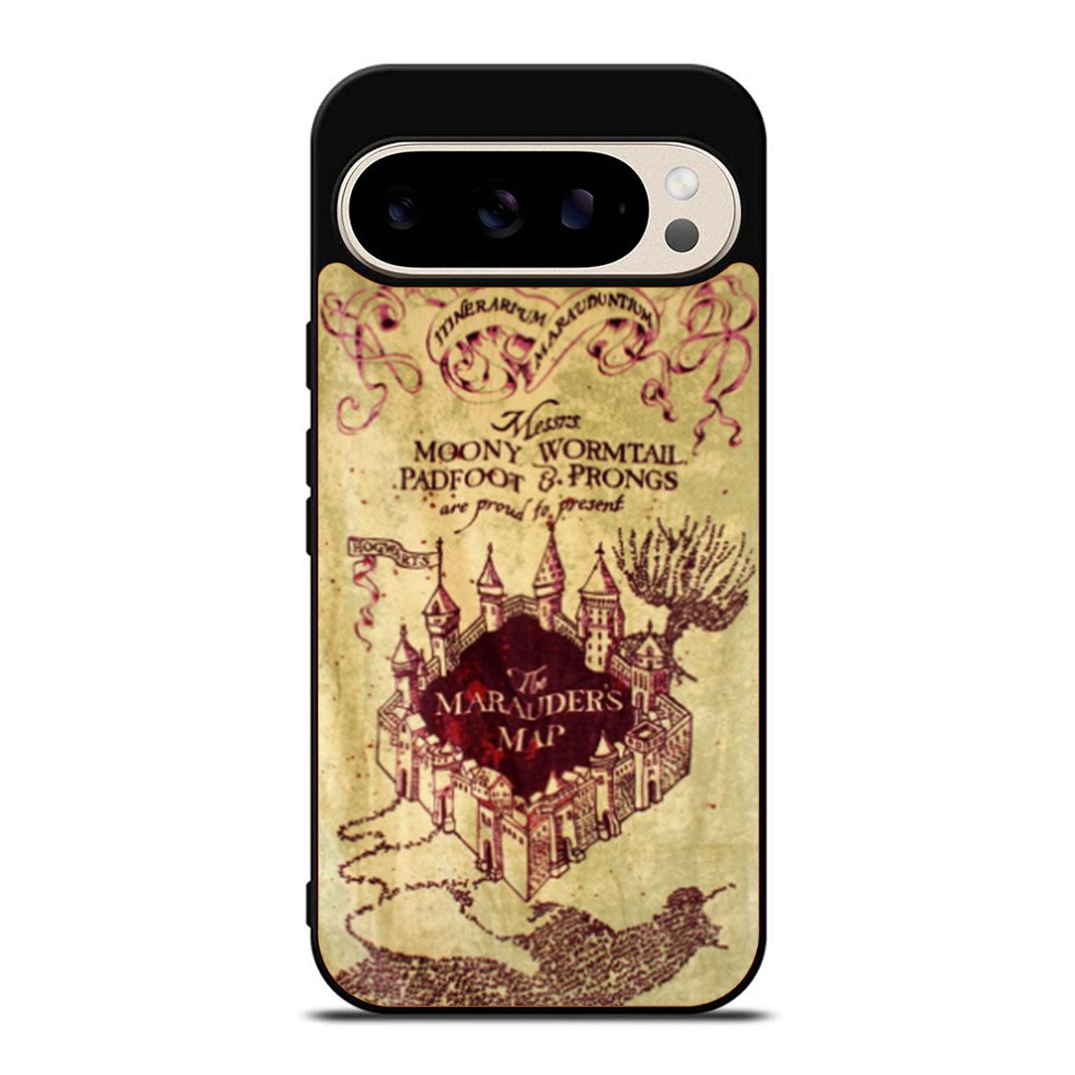 Harry Potter Marauders Map Google Pixel 9 Pro Case