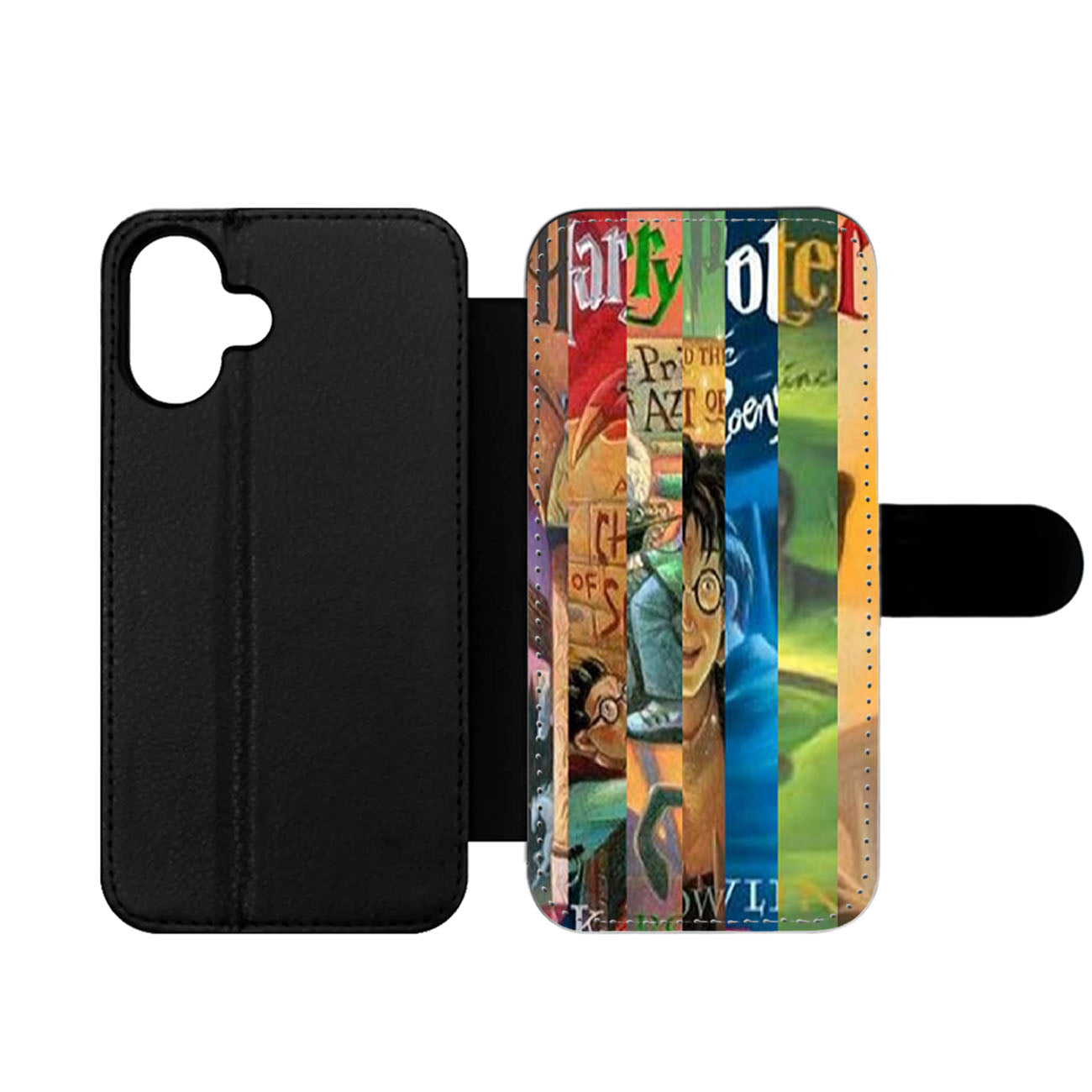 Harry Potter Series Design Two Wallet iPhone Case